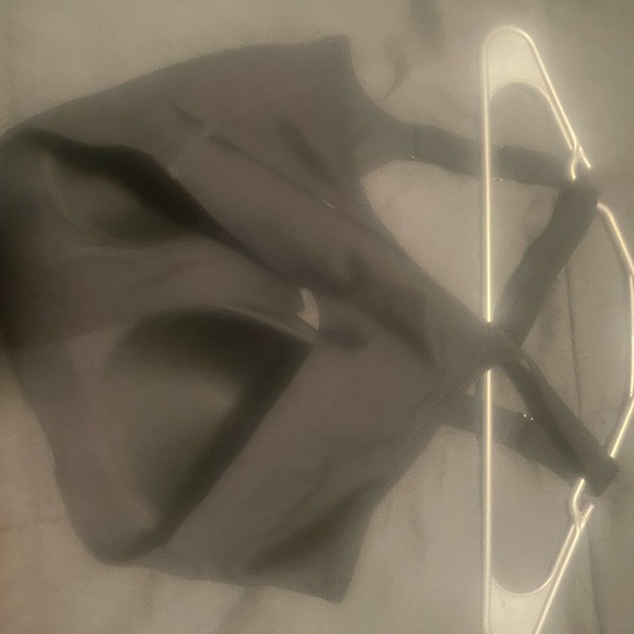 NWOT black sports bra - Picture 2 of 2
